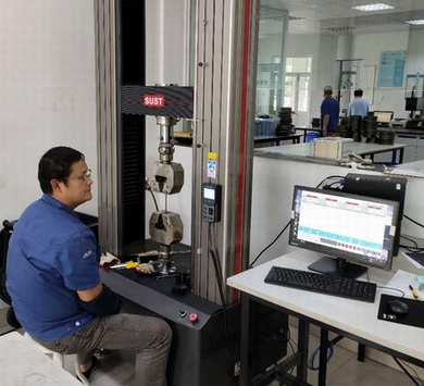 ?電子拉力機相對于液壓試驗機的優點