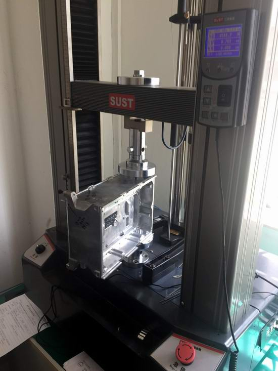 ?某精密模具公司的鋁合金鑄件試驗機壓縮GB/T 7314-2005